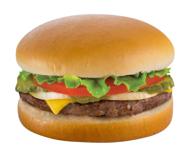 Deluxe ⅙ lb. Hamburger & Cheeseburger Braum's