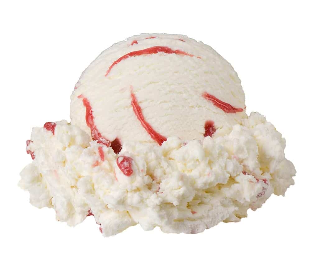 Light Pomegranate Cheesecake Braum's