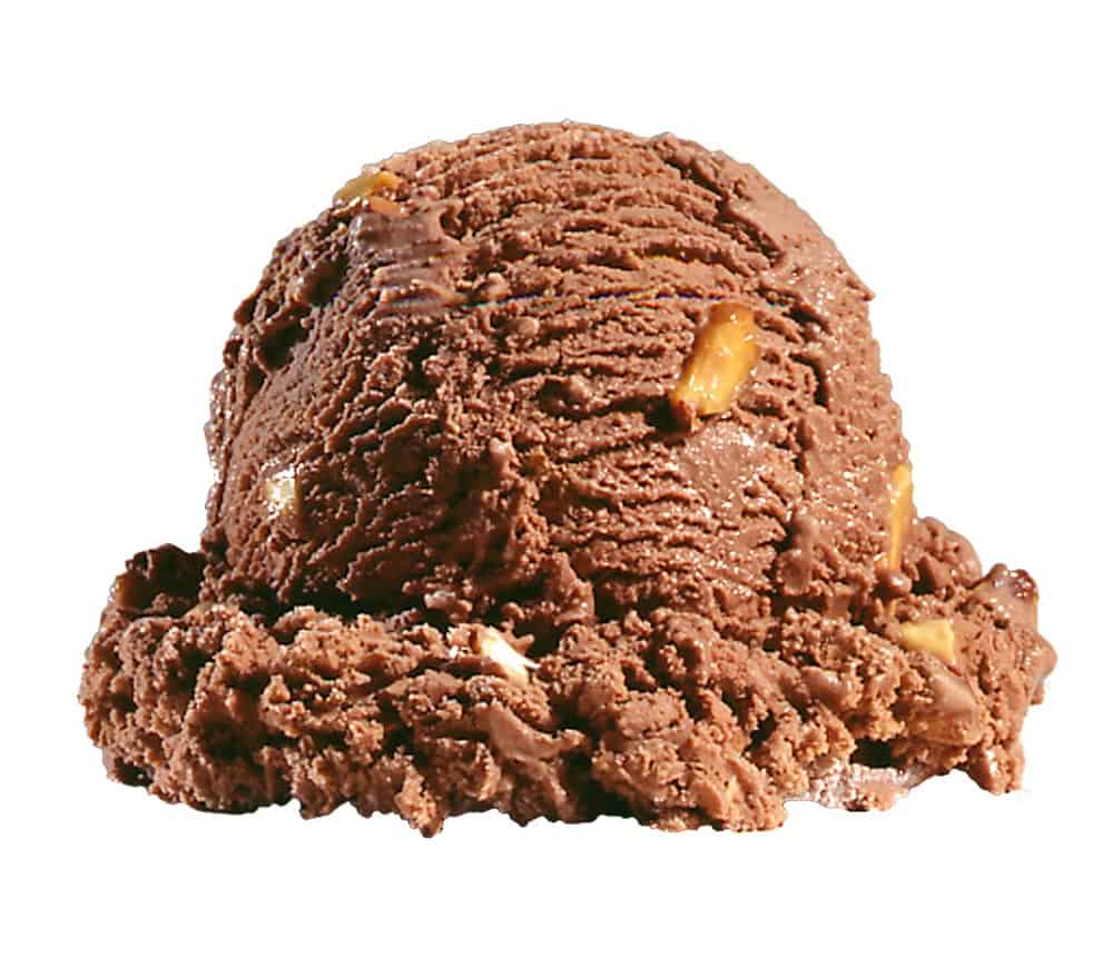 No Sugar Added Chocolate Almond Frozen Yogurt Braum's