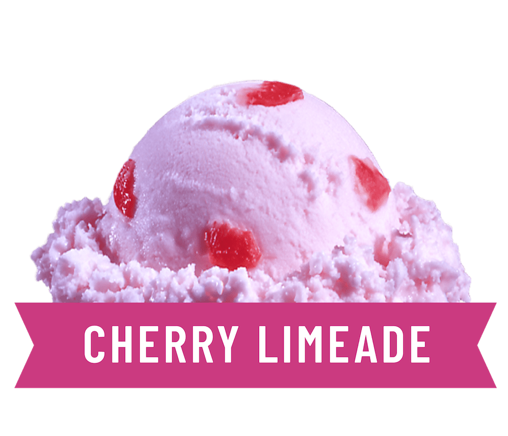 Cherry Limeade Sherbet