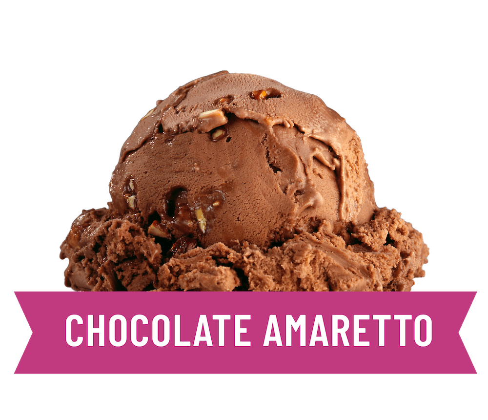 chocolate amaretto frozen yogurt