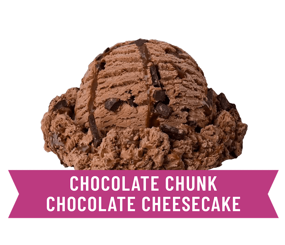 premium chocolate chunk chocolate cheesecake