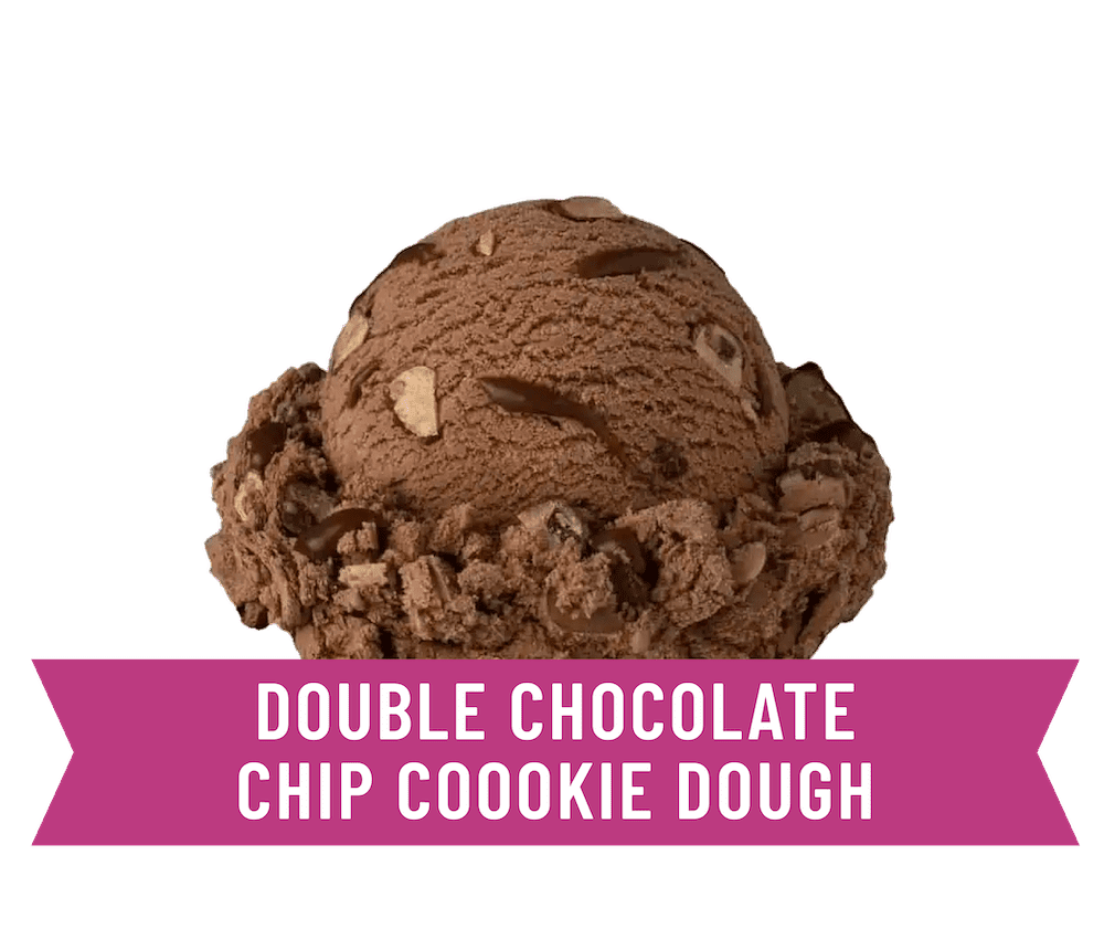premium double chocolate chip cookie dough