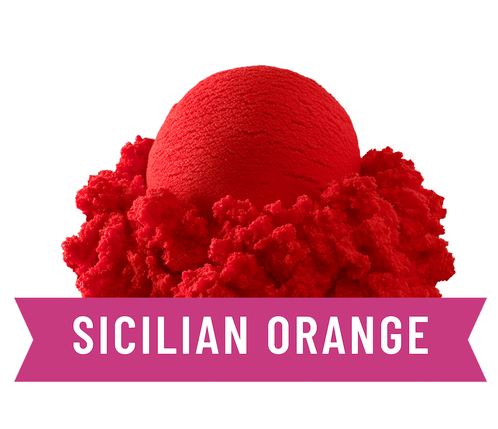 sicilian orange sherbet
