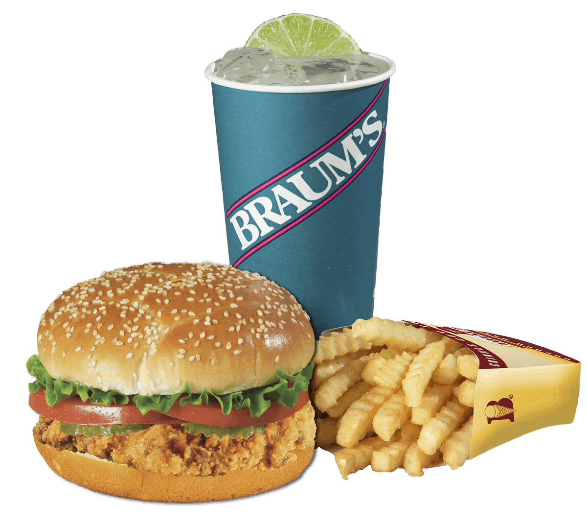 Chicken Sandwich Grilled Or Crispy Combo 7 Braum S