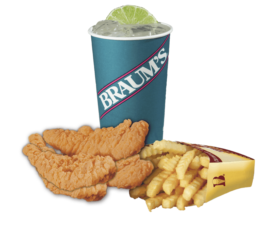 4 Chicken Strip Combo 9 Braum's