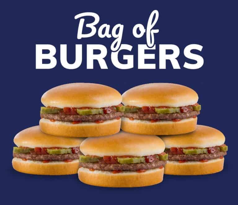 Braum's Bag of 5 burgers for just 5.75 Braum's