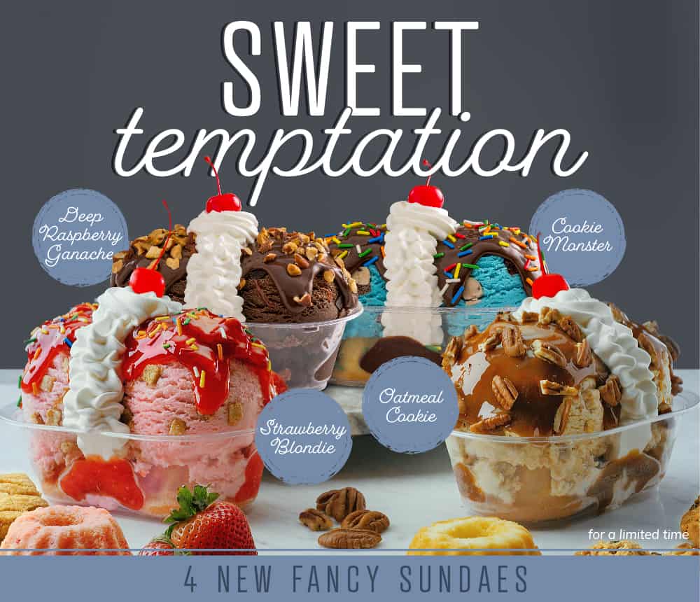 Sweet Temptations Sundaes