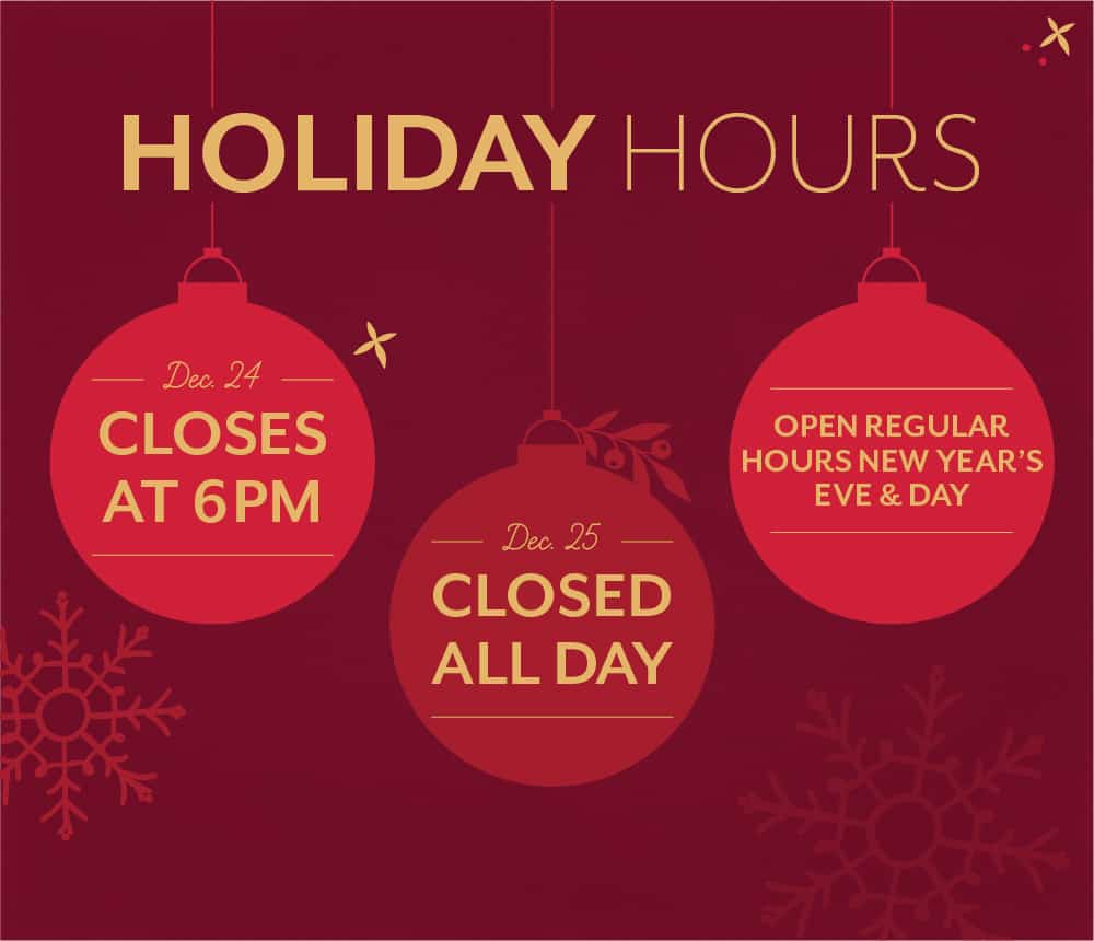 Holiday Hours Braum's