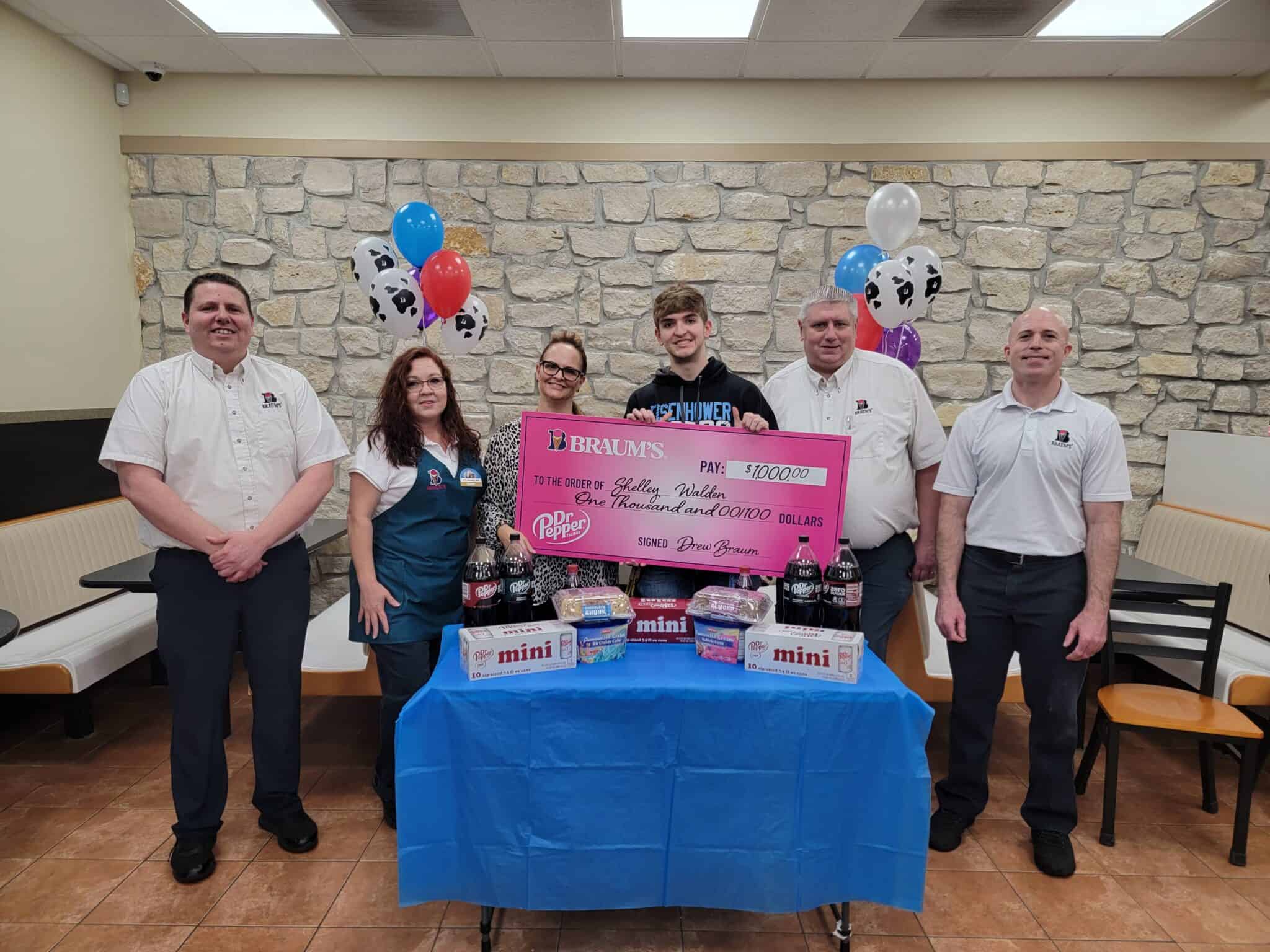Braum’s Awards Thousands in Tuition